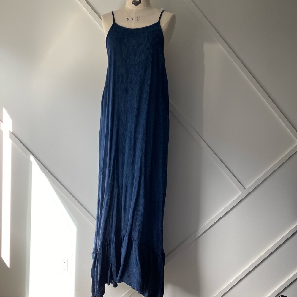Bryn Walker Long Maxi Sleeveless Dress XS NWT| Minimalist Flowy| Quiet Luxury